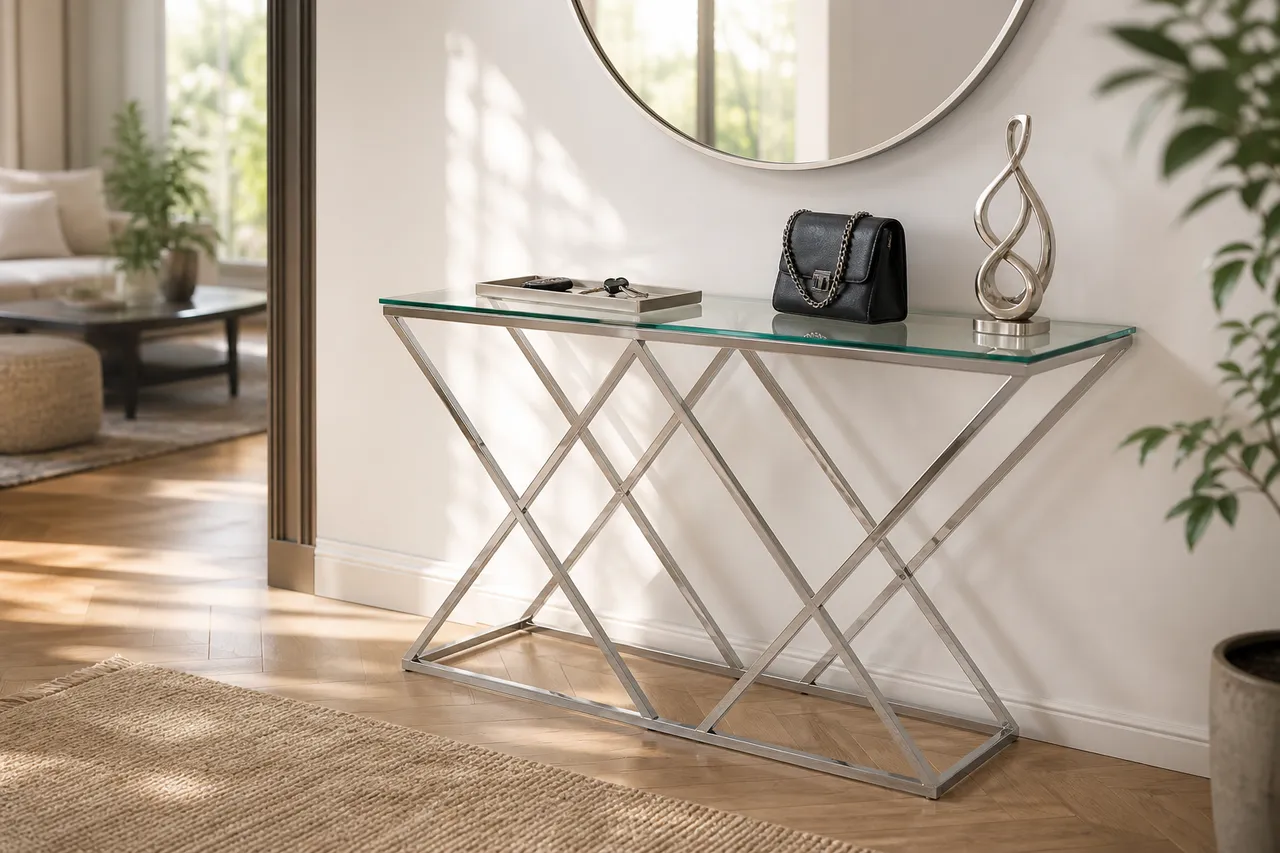 A refined first impression at the entrance