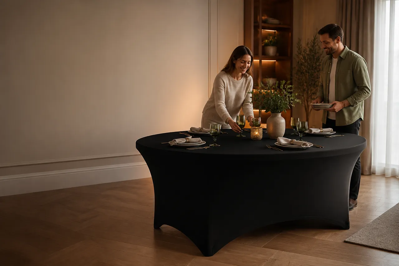 Elegáns asztal, kevesebb előkészülettel