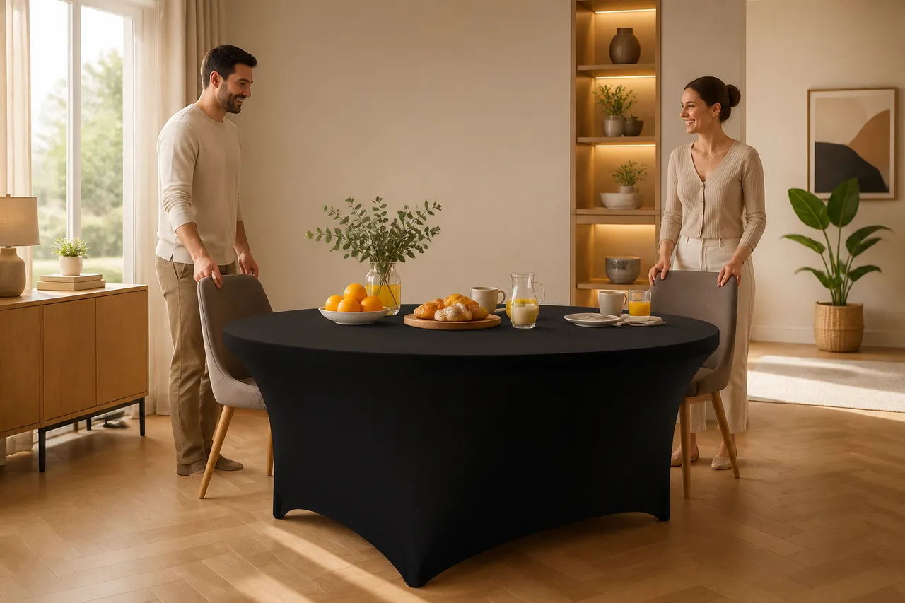Instant table elegance, without compromise