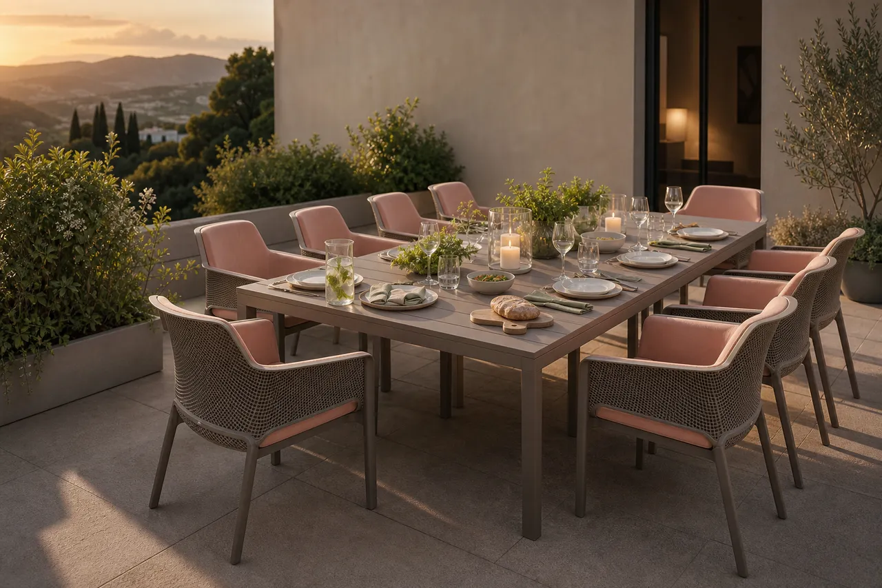 More room when guests arrive