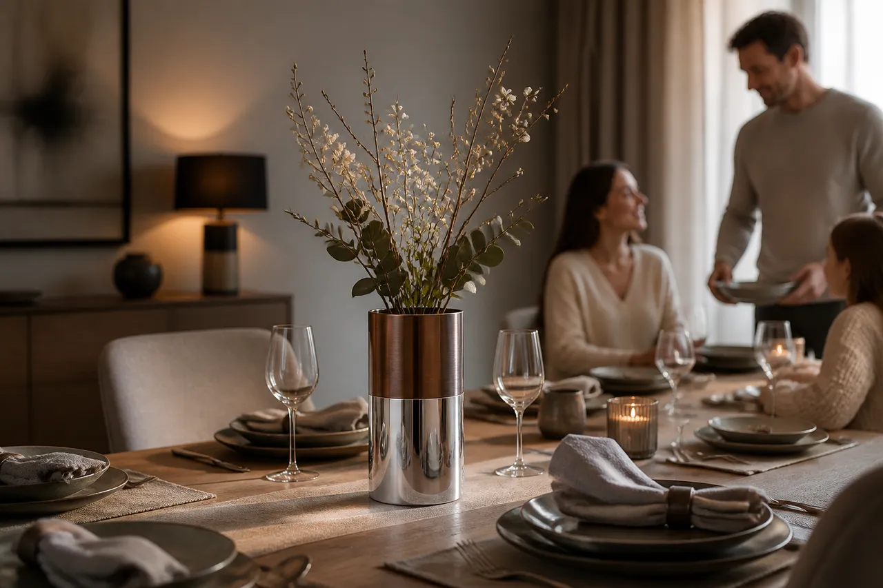 The detail that completes the table
