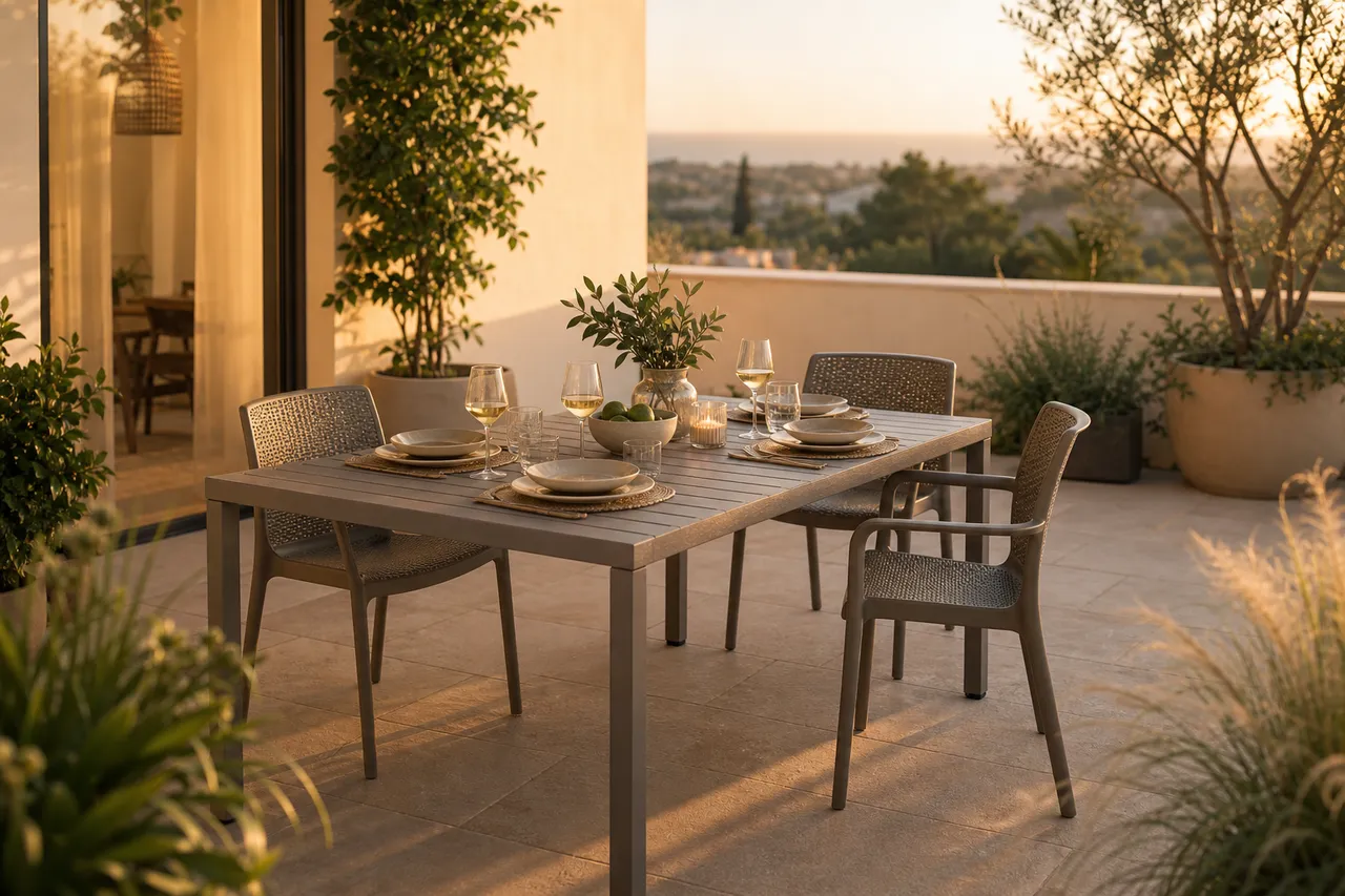 A calm center for summer hosting