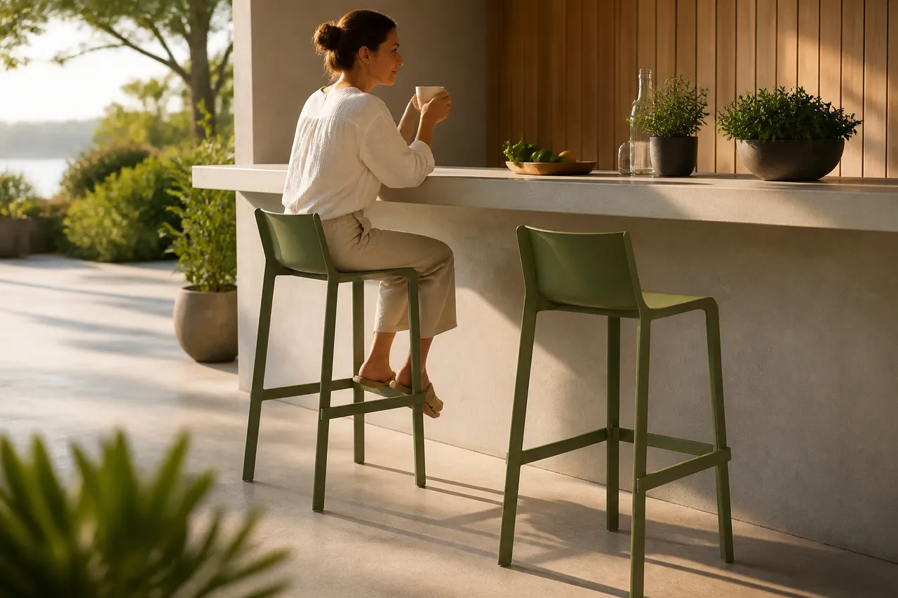 A steady spot at the terrace bar