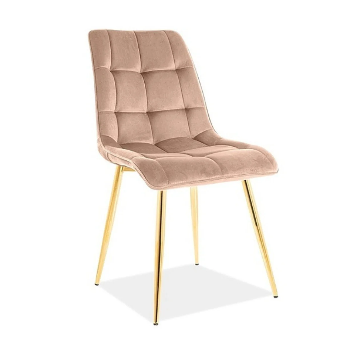 Bézs · CHICVZLBE · Krzesło Chic Złoty Velvet